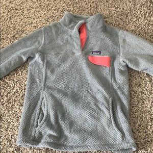 Patagonia fleece jacket.  girls Large, size 12